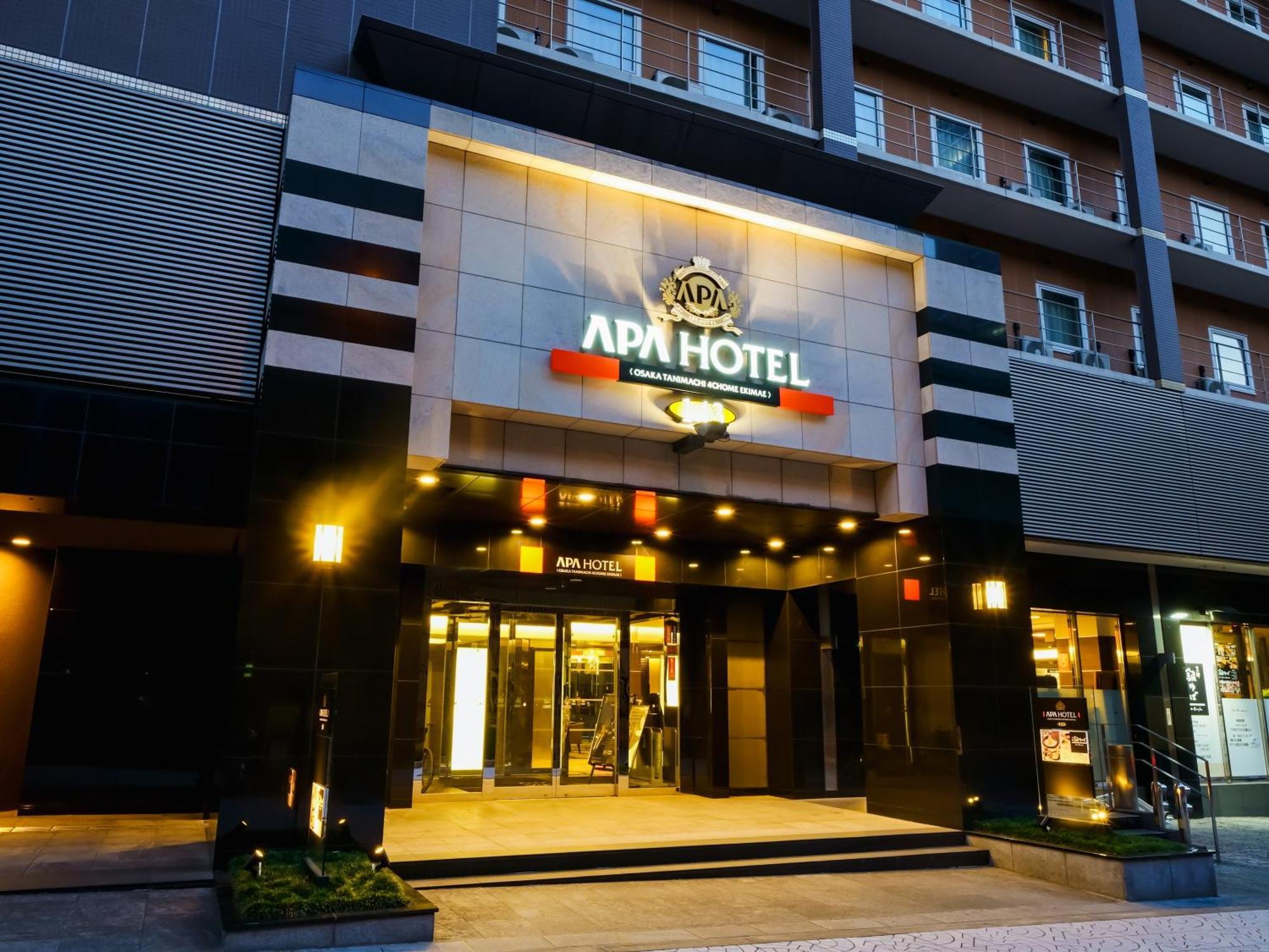 Apa Hotel Osaka Tanimachi Yonchome-Ekimae Buitenkant foto